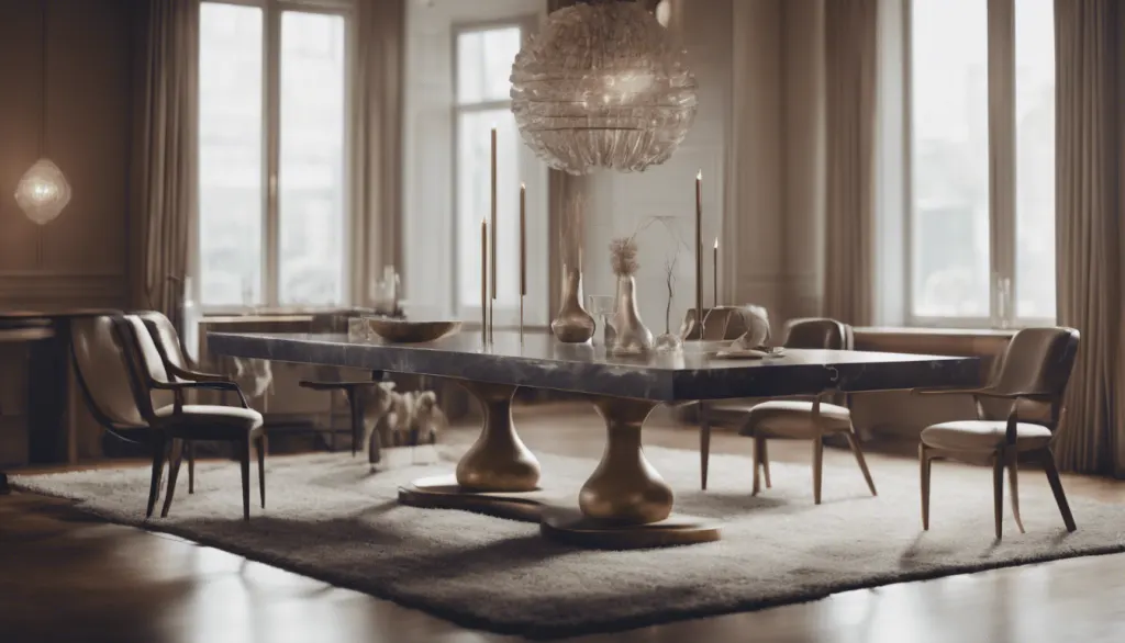 la table d'exception : un meuble indispensable pour sublimer votre intérieur ?