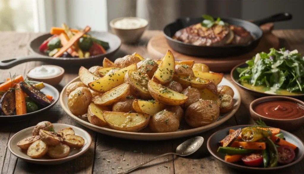 découvrez la recette facile et savoureuse des pommes de terre au beurre d’ail, fondantes et dorées à souhait, pour un plat qui ravira tous les gourmands en un instant.