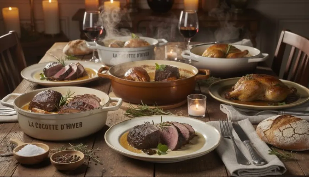 découvrez la cocotte d’hiver, un plat savoureux alliant sauce onctueuse, viande fondante et convivialité, parfait pour des moments chaleureux en famille ou entre amis.