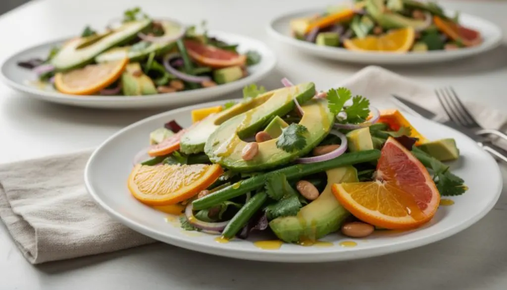 découvrez la salade bienfaisante aux haricots, agrumes et avocat, un remède gourmand et naturel pour détoxifier votre corps en douceur après les fêtes. une recette saine et savoureuse pour retrouver énergie et légèreté.