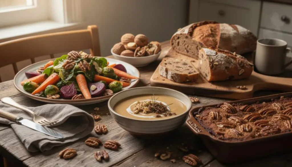découvrez comment les noix, alliées gourmandes et bienfaisantes, subliment vos plats hivernaux faits maison en apportant saveur et bien-être.