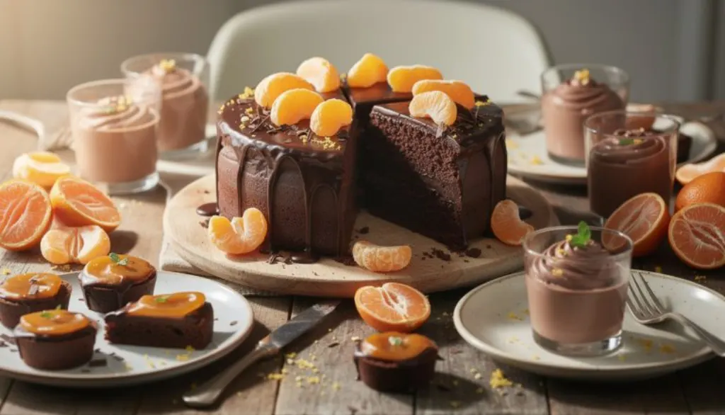 découvrez comment l'ajout de clémentines fraîches à votre cake classique sublime sa saveur chocolatée, pour une explosion de goûts fruités et gourmands.