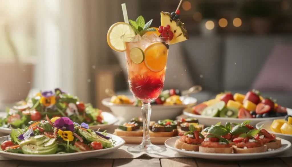 découvrez un mocktail pétillant et acidulé, parfait pour une fête sans alcool, qui apportera une touche de magie et de fraîcheur à vos célébrations.