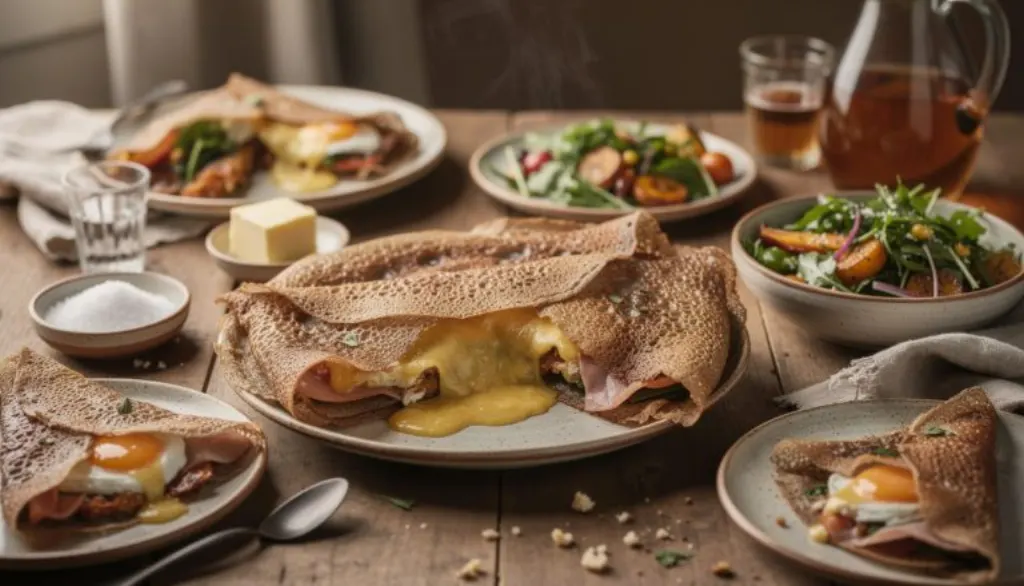 découvrez la galette bretonne : une pâte de sarrasin croustillante renfermant un cœur fondant qui séduit vos papilles et rivalise avec vos plats favoris. une expérience gourmande à ne pas manquer !