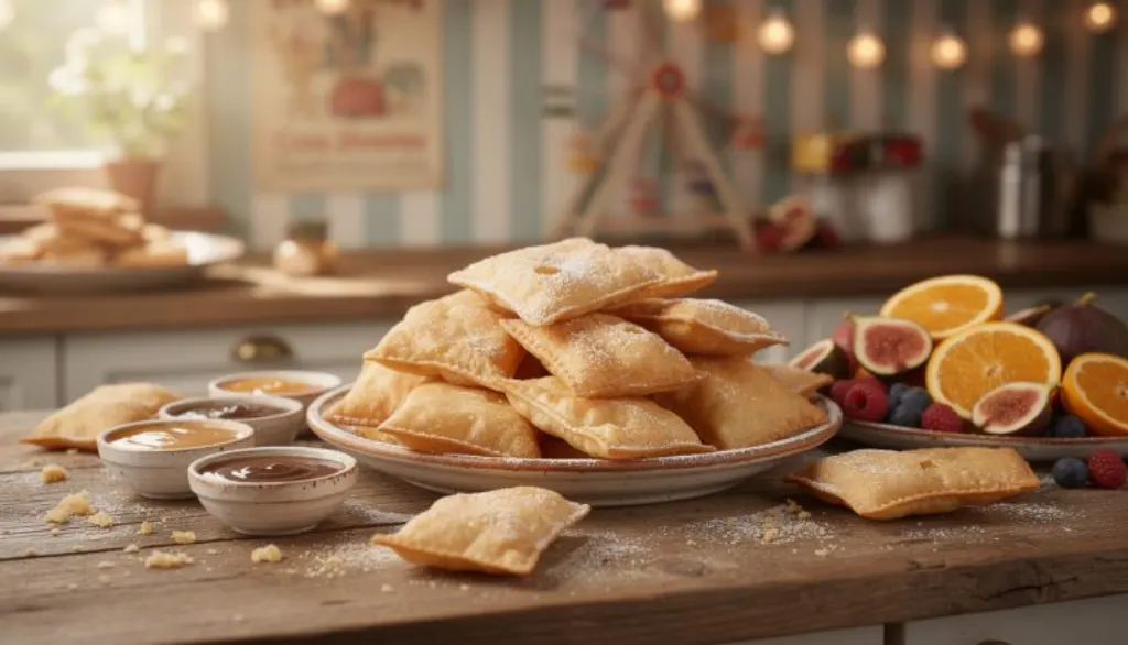 découvrez la recette maison des bugnes croustillantes de jean-françois piège et transformez votre cuisine en une fête foraine gourmande pleine de saveurs et de plaisir.