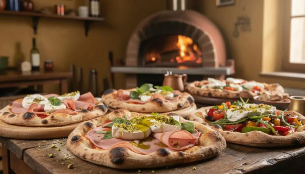 découvrez la pinsa italienne alliant mortadelle, burrata et pistaches pour un voyage gourmand qui transforme votre four en authentique trattoria italienne.