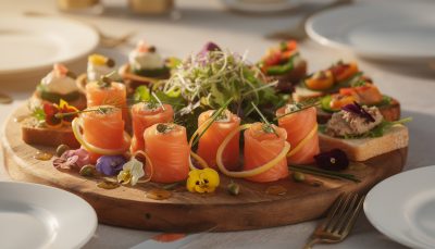 découvrez notre recette facile de bûchette froide au saumon, une délicieuse alternative qui réinvente les classiques du réveillon pour un repas festif et original.