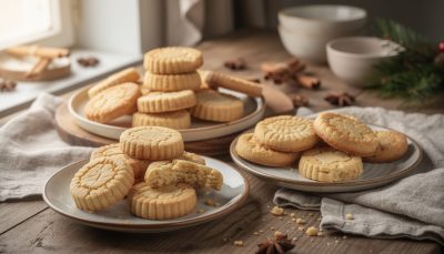 découvrez la recette irrésistible de sablés sans œuf ni beurre de cyril lignac, le succès gourmand incontournable pour vos fêtes de décembre. simple, savoureuse et adaptée à tous, elle ravira petits et grands !