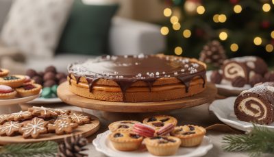 découvrez la tarte irrésistible de noël qui marie parfaitement le chocolat noir intense au caramel salé, pour des fêtes gourmandes inoubliables.