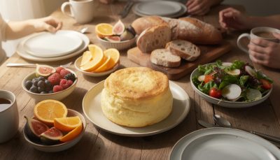découvrez comment préparer en seulement 15 minutes une délicieuse omelette soufflée au comté, légère et fondante, parfaite pour rassembler toute la famille autour d'un repas convivial.