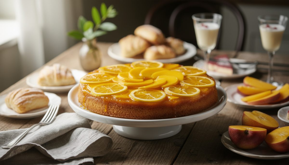 découvrez le gâteau renversé citron-mangue de cyril lignac, une recette alliant une acidité vive à un caramel fondant pour sublimer chaque bouchée avec une saveur surprenante et irrésistible.