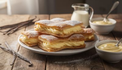 découvrez notre méthode pas à pas pour réaliser un mille-feuille fait maison, avec un feuilletage aérien et une pâtisserie parfaite à chaque fois.