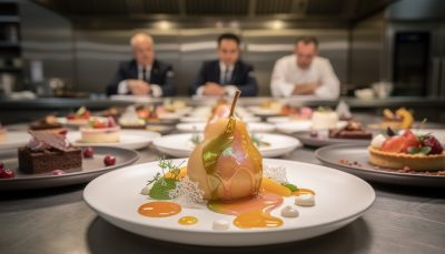 découvrez le dessert révolutionnaire du champion de france 2026 : une poire audacieuse accompagnée d'une sauce inédite qui a su conquérir le jury par son originalité et sa finesse.