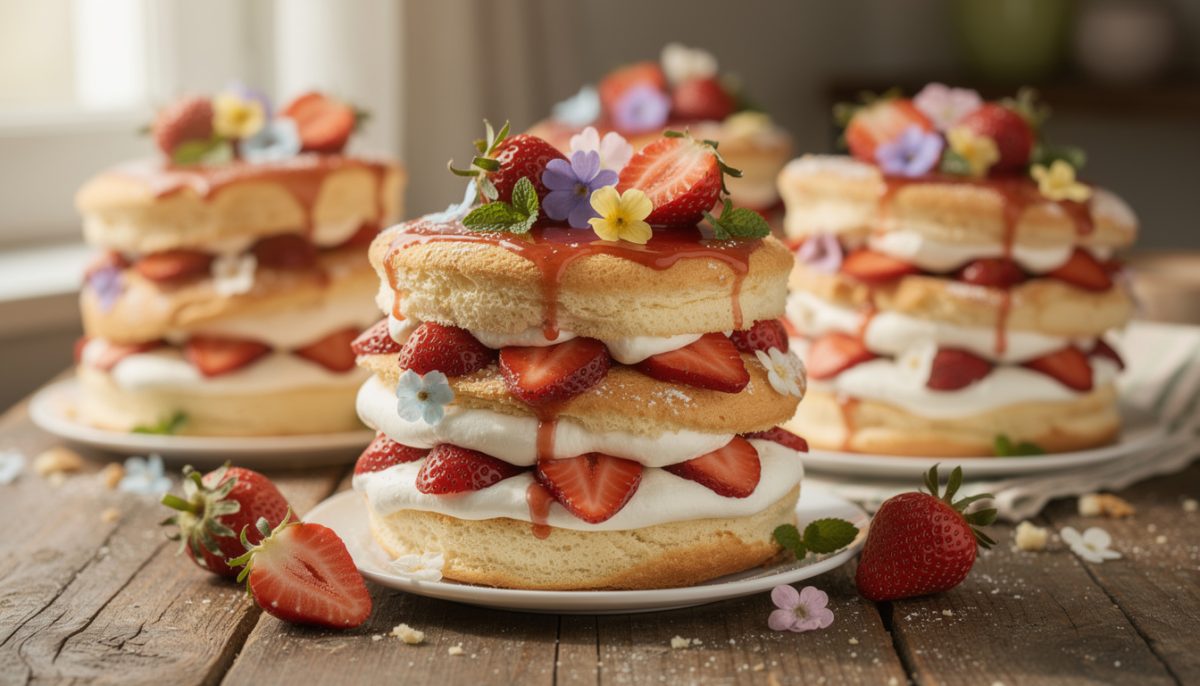 découvrez un fraisier de pâques gourmand et parfumé, une véritable promesse de délice fondant avec ses couches moelleuses et sa crème irrésistible, parfait pour célébrer en douceur.